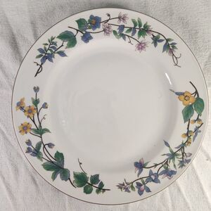 China Woodhill by Citation Floral Leaf Dinner Plate 10.5"
